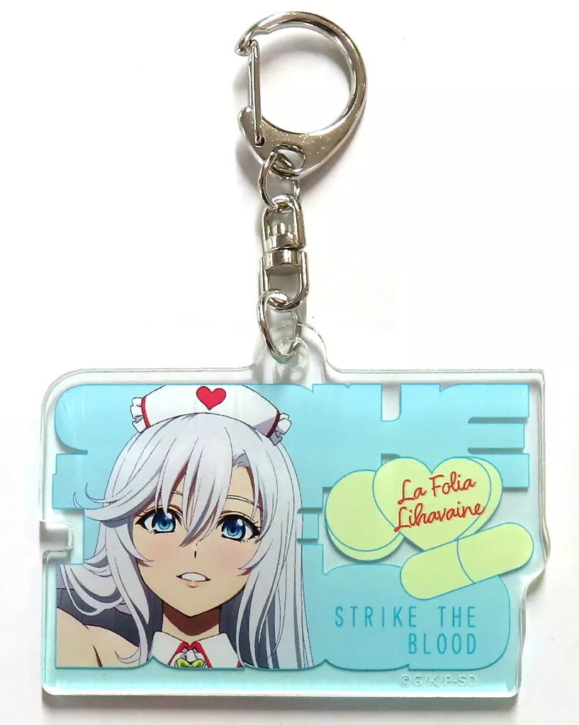 ラ・フォリア・リハヴァイン ナース水着 描き下ろしアクリル 「ストライク・ザ・ブラッド POP UP SHOP in ボークス秋葉原ホビー天国2」