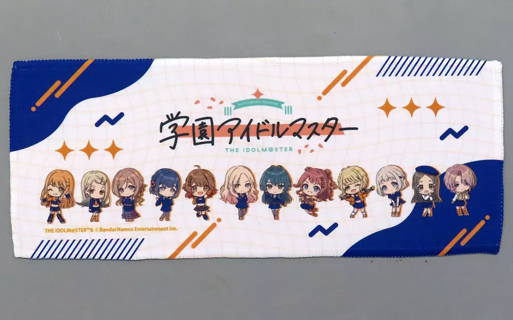 集合 ハンドタオル シミラールック衣装ver.(ミニキャライラスト) 「学園アイドルマスター グッズフェア in ゲーマーズ」
