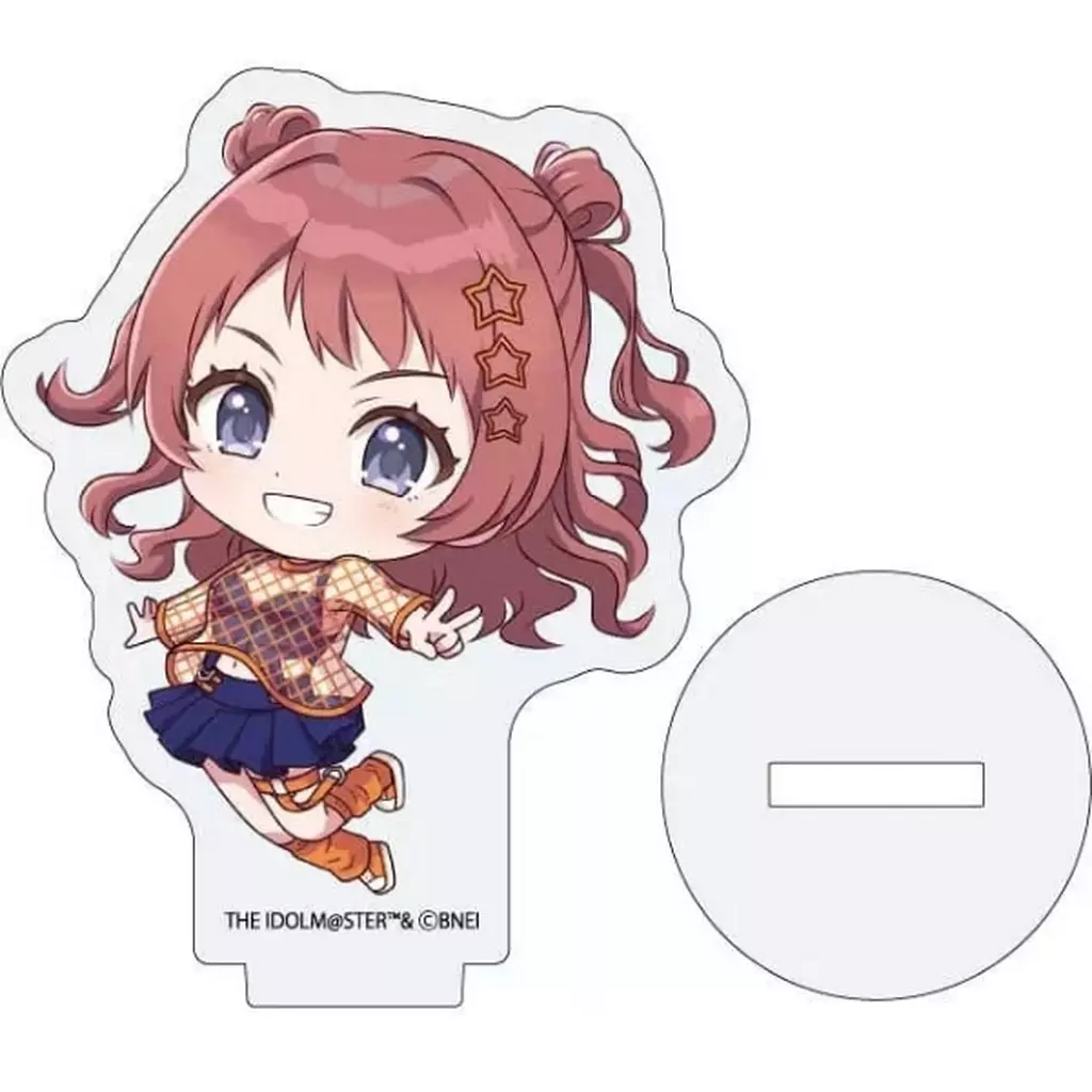 花海咲季 「学園アイドルマスター グッズフェア in ゲーマーズ アクリルぷちスタンド 01/シミラールック衣装ver.(ミニキャライラスト)」
