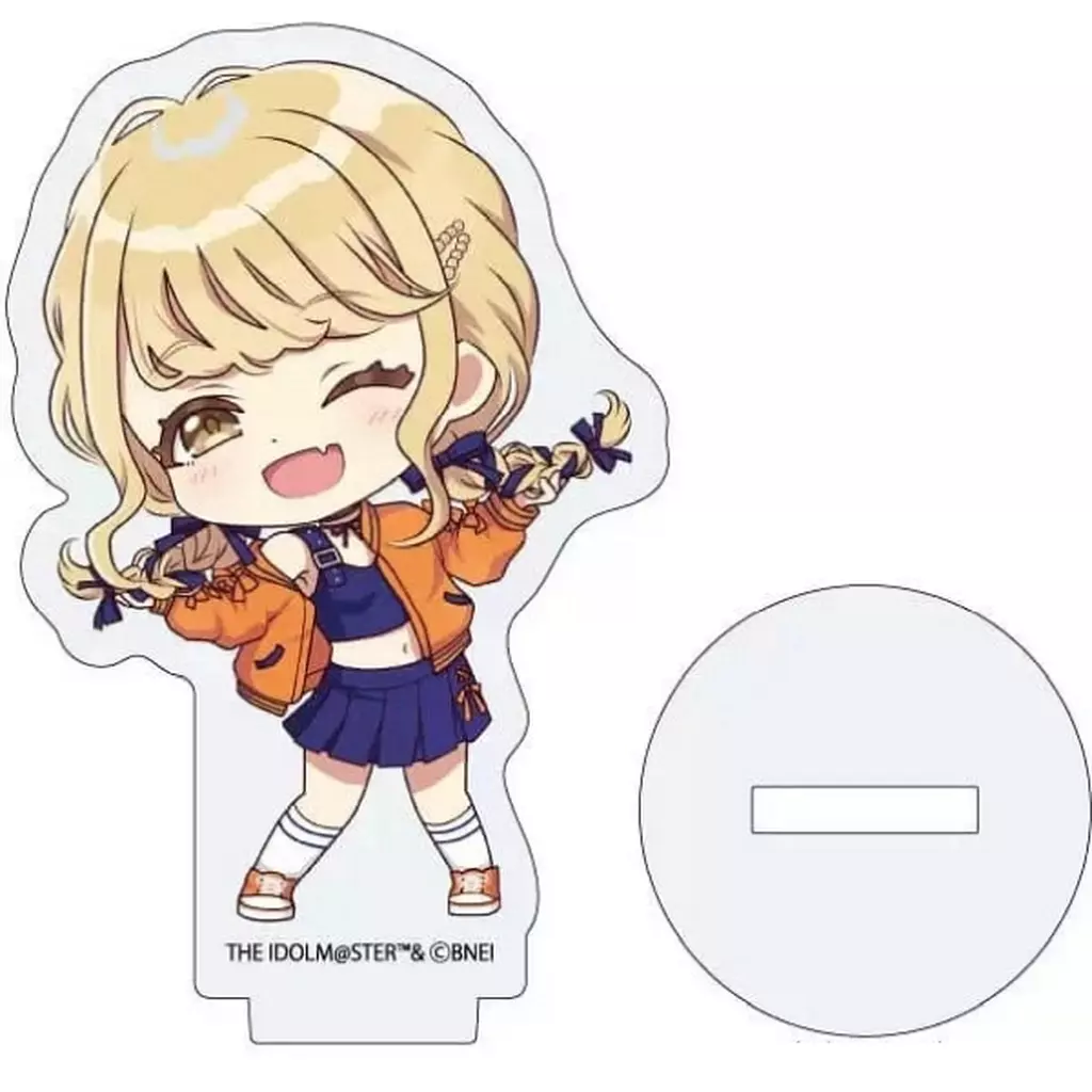 藤田ことね 「学園アイドルマスター グッズフェア in ゲーマーズ アクリルぷちスタンド 01/シミラールック衣装ver.(ミニキャライラスト)」