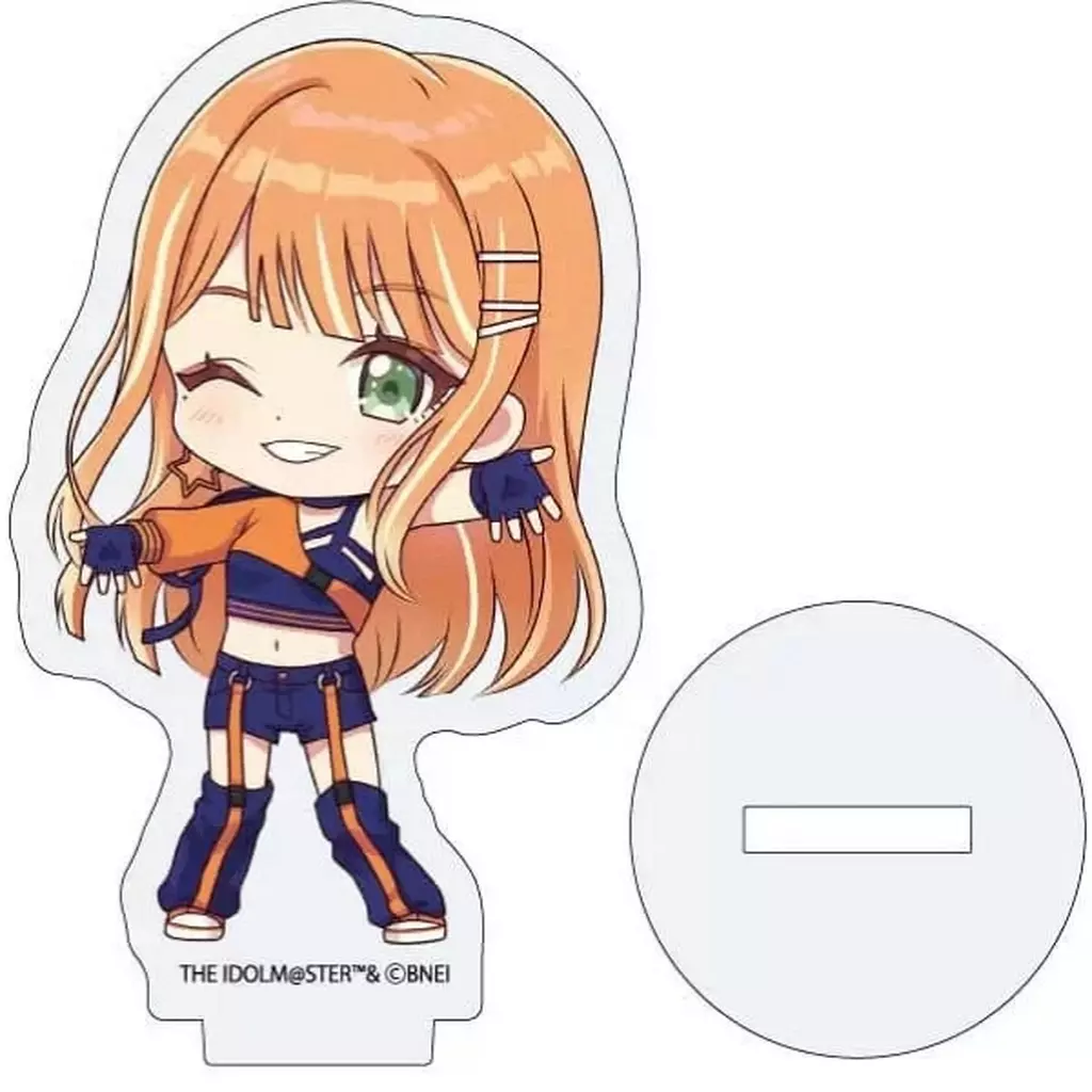 紫雲清夏 「学園アイドルマスター グッズフェア in ゲーマーズ アクリルぷちスタンド 01/シミラールック衣装ver.(ミニキャライラスト)」