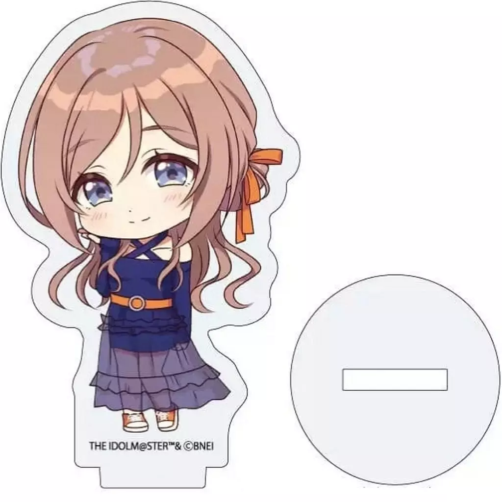 姫崎莉波 「学園アイドルマスター グッズフェア in ゲーマーズ アクリルぷちスタンド 01/シミラールック衣装ver.(ミニキャライラスト)」