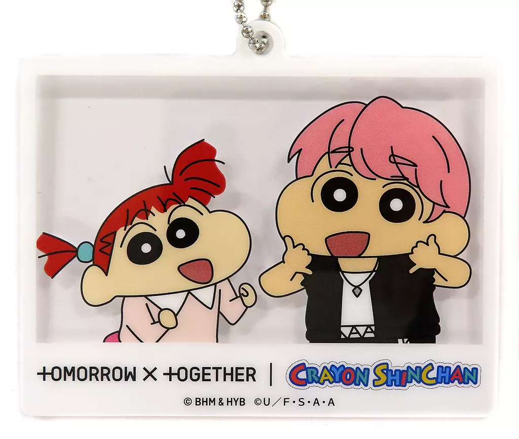 テヒョン アクリルキーチェーン 「TOMORROW X TOGETHER×クレヨンしんちゃん」