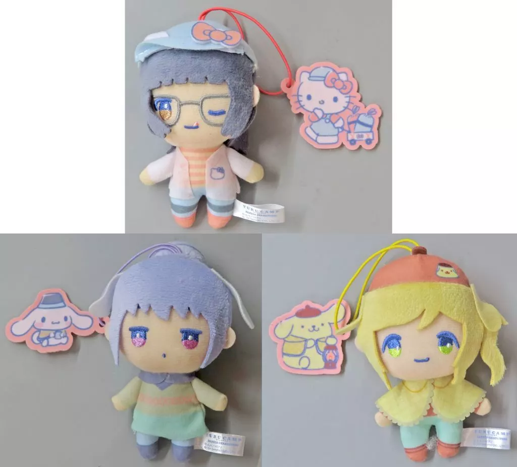 全3種セット コラボマスコット2 「ゆるキャン△ SEASON3×サンリオキャラクターズ」