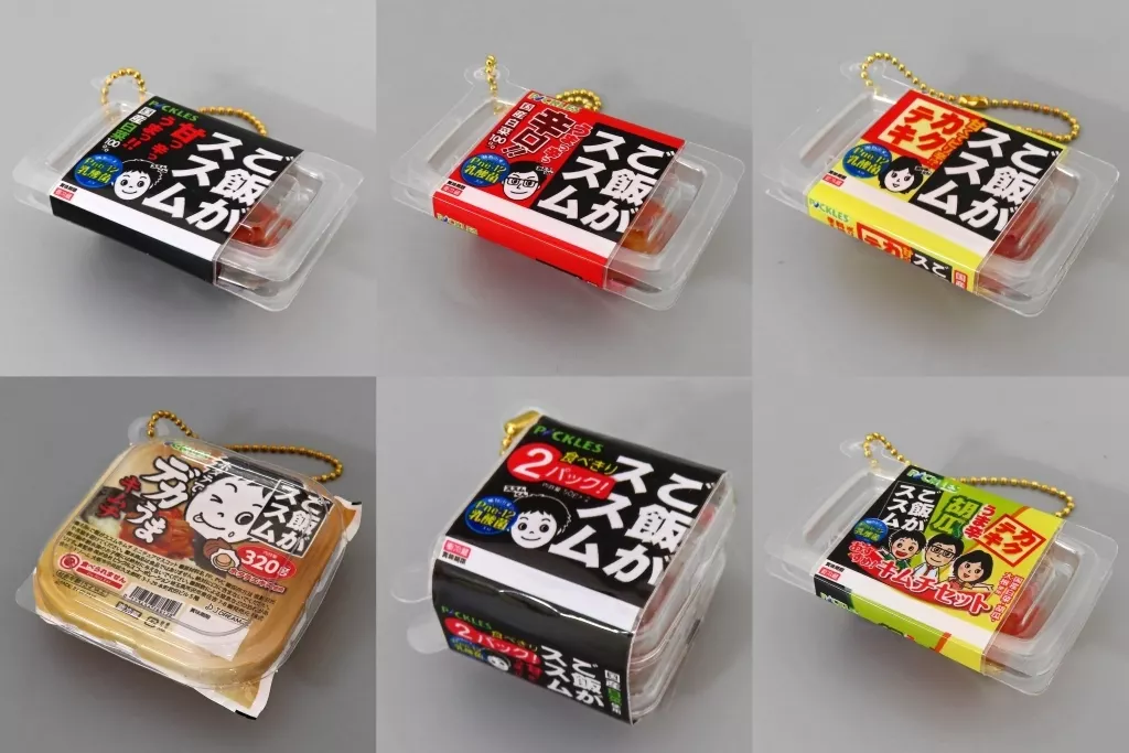 全6種セット 「ご飯がススム キムチマスコット」