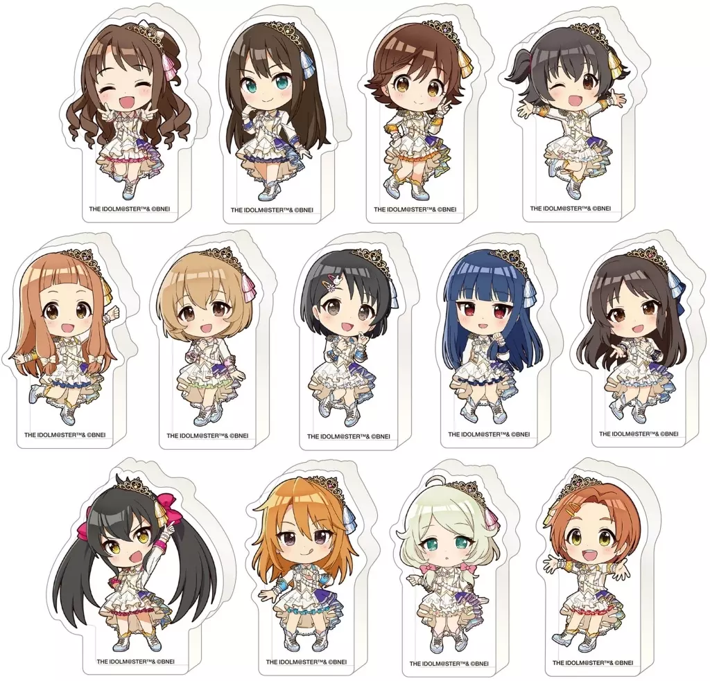 アクリルスタンド・アクリルパネル　全13種セット 「アイドルマスター シンデレラガールズ 異次元フェス ころっとアクリルフィギュアコレクション B」