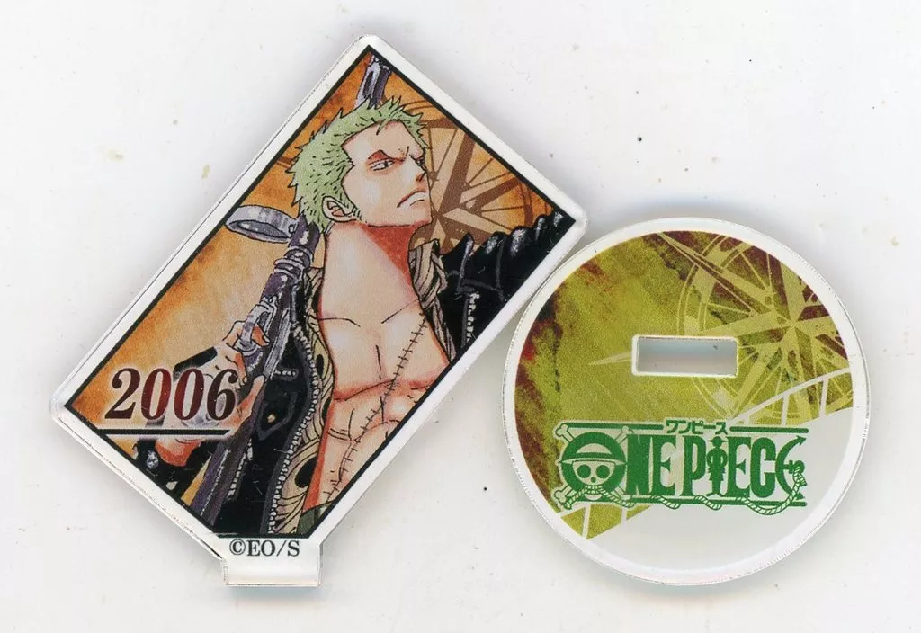 アクリルスタンド・アクリルパネル　ロロノア・ゾロ(2006) 「ワンピース アクリルキャラコレクション“ZORO” 第2弾」