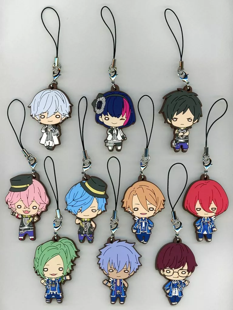 全10種セット 「にとたん B-PROJECT ～鼓動*アンビシャス～ ラバーマスコット」