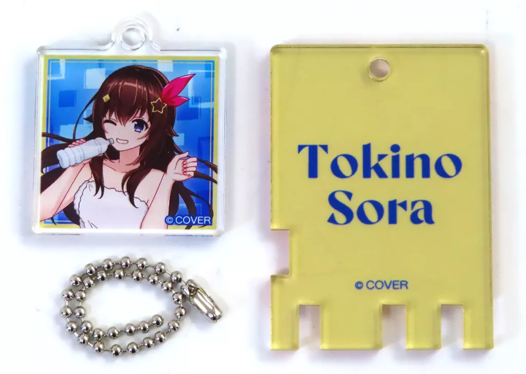 ときのそら(フロあがりver.) 「バーチャルYouTuber ホロライブ×極楽湯・RAKU SPAコラボ第五弾 フロライフ トレーディング銭湯錠風」