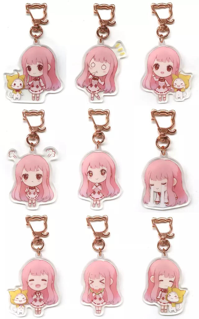 シャイニングニキ　アクリルキーホルダー 非売品 当選品　Twitter アクリルキーホルダー「シャイニングニキ」06/ブラインド(11種)(公式