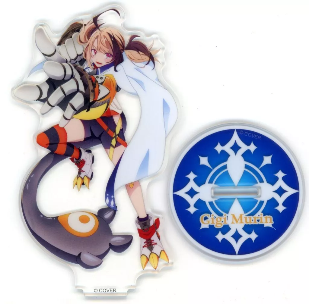 ホロライブ 東京駅 ジジ・ムリン アクリルスタンド カード バッジ セット ホロライブ travel collection アクリルスタンド ジジ・ムリン - メルカリ