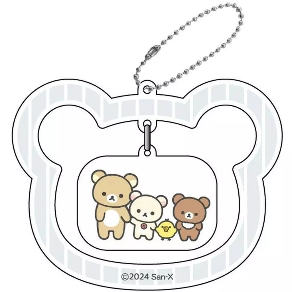 集合 ゆらゆらアクリルキーチェーン 「リラックマ」