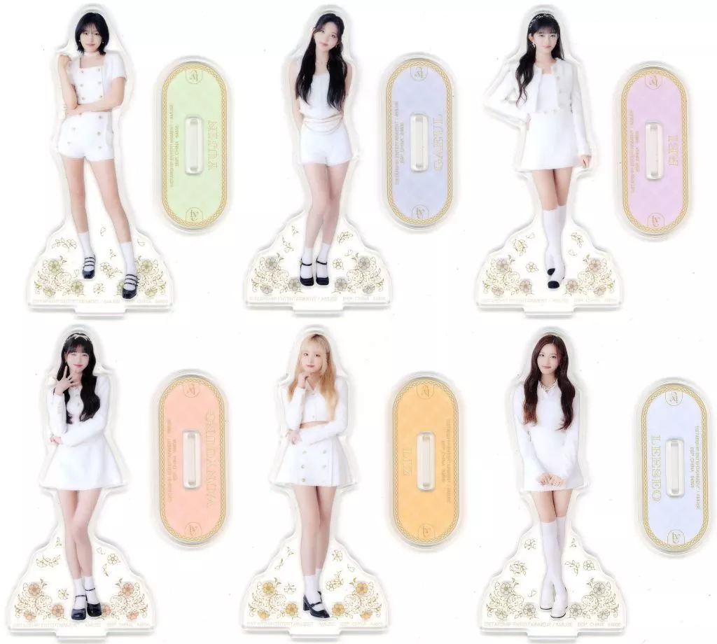 アクリルスタンド・アクリルパネル　全6種セット IVE アクリルスタンド 「一番くじ IVE FROM STARSHIP ENTERTAINMENT WITH AMUSE」 C賞