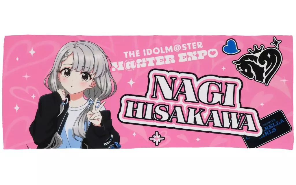 久川凪 公式フルグラフィックタオル 「アイドルマスター シンデレラガールズ」 THE IDOLM＠STER M＠STER EXPOグッズ