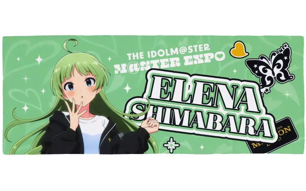 島原エレナ 公式フルグラフィックタオル 「アイドルマスター ミリオンライブ!」 THE IDOLM＠STER M＠STER EXPOグッズ
