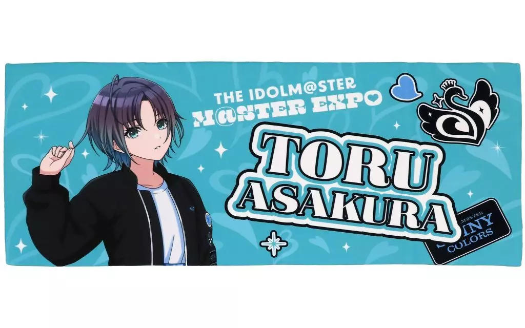 浅倉透 公式フルグラフィックタオル 「アイドルマスター シャイニーカラーズ」 THE IDOLM＠STER M＠STER EXPOグッズ