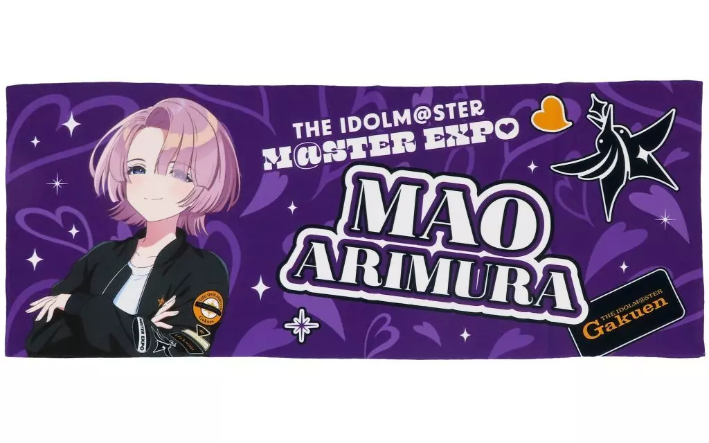 有村麻央 公式フルグラフィックタオル 「学園アイドルマスター」 THE IDOLM＠STER M＠STER EXPOグッズ