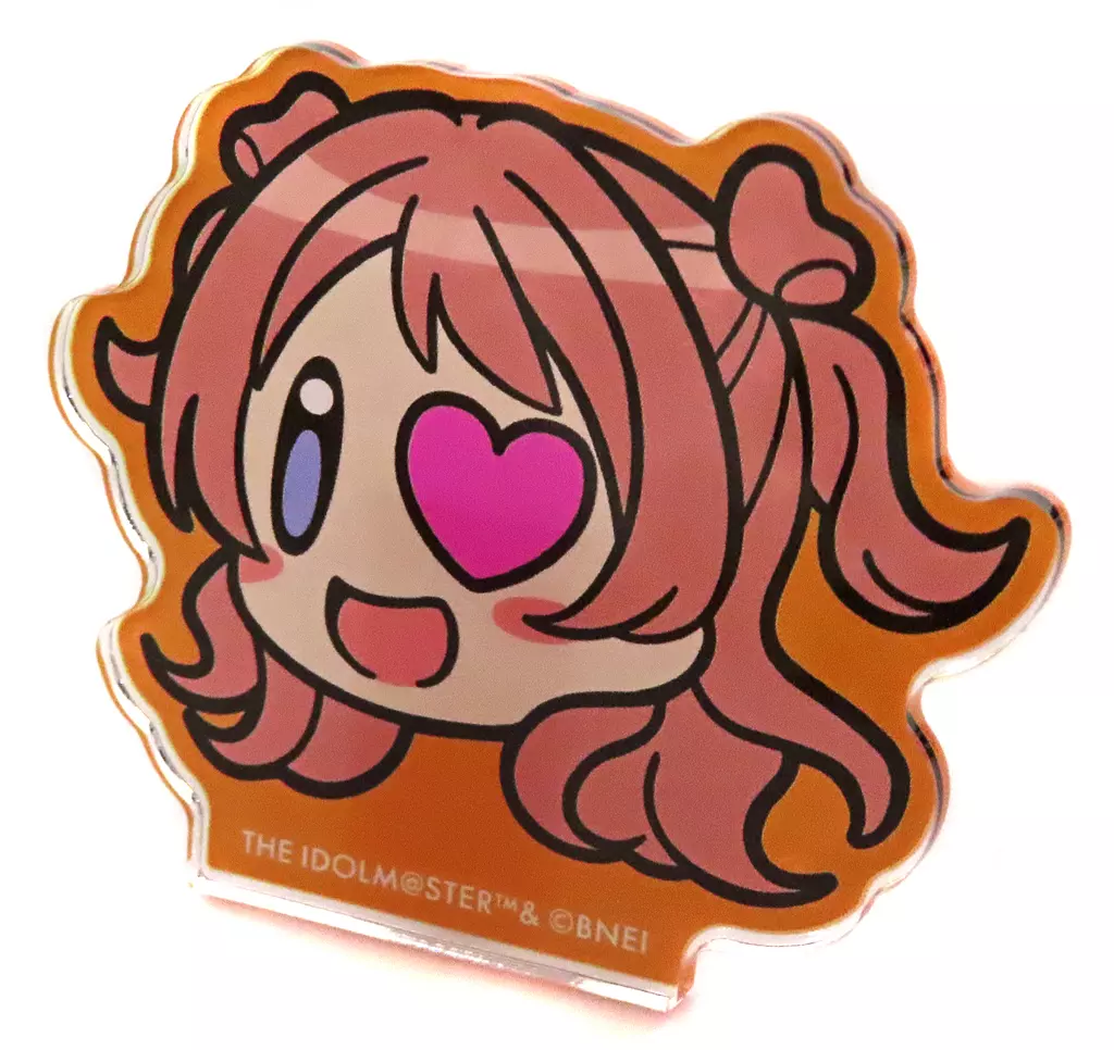 花海咲季 公式「ぽっ」アクリルクリップスタンド 「学園アイドルマスター」 THE IDOLM＠STER M＠STER EXPOグッズ