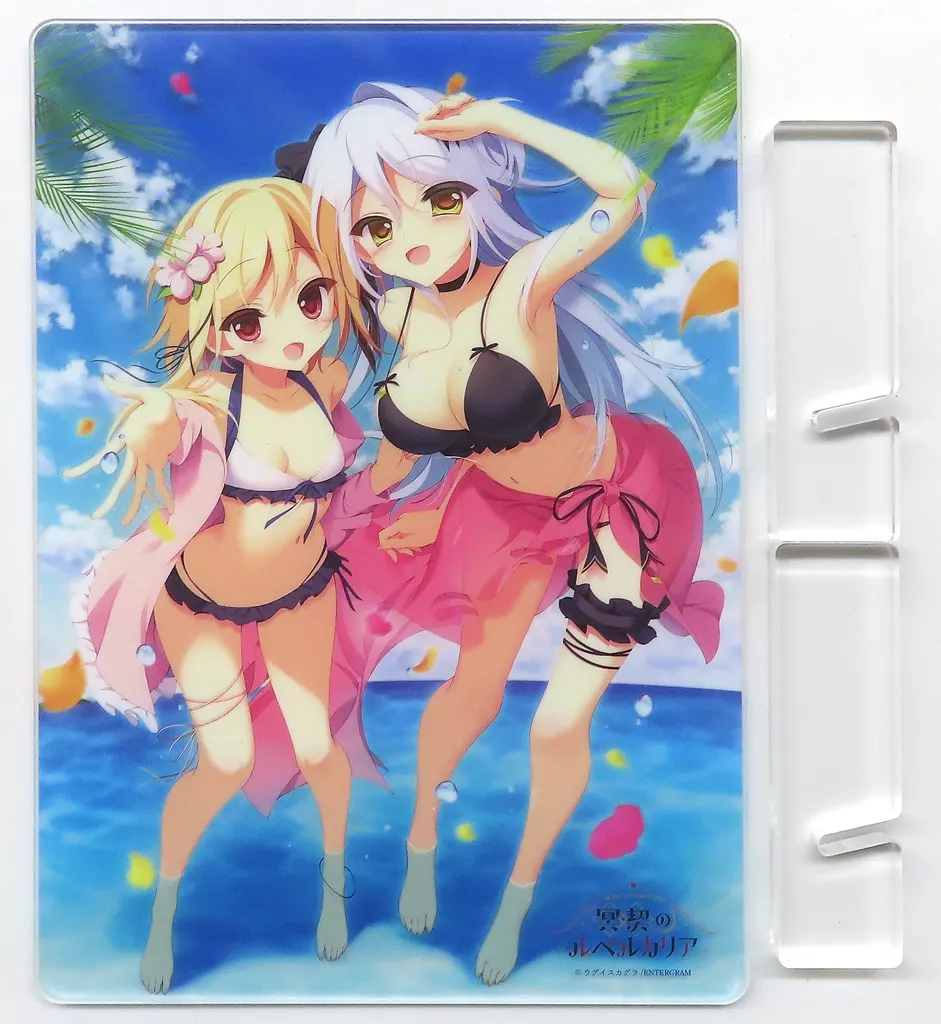 [単品] 匂宮めぐり＆架橋琥珀 A6アクリルパネル 「PS4/Switchソフト 冥契のルペルカリア 完全生産限定版」 同梱特典