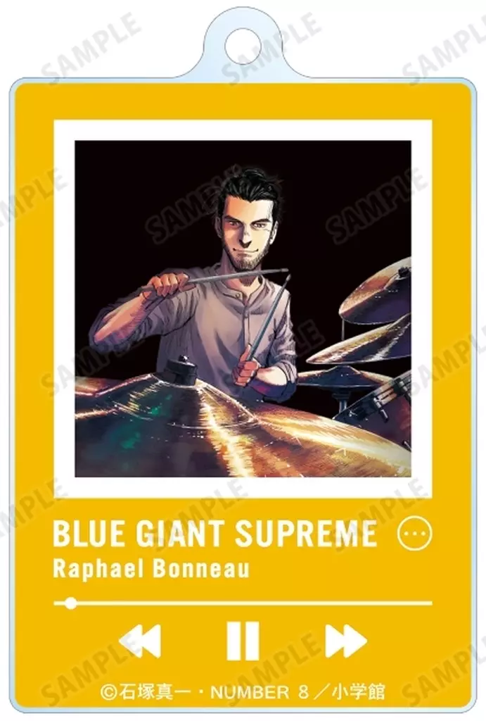 ラファエル・ボヌー 「BLUE GIANTトレーディングミュージックプレイヤー風アクリル」