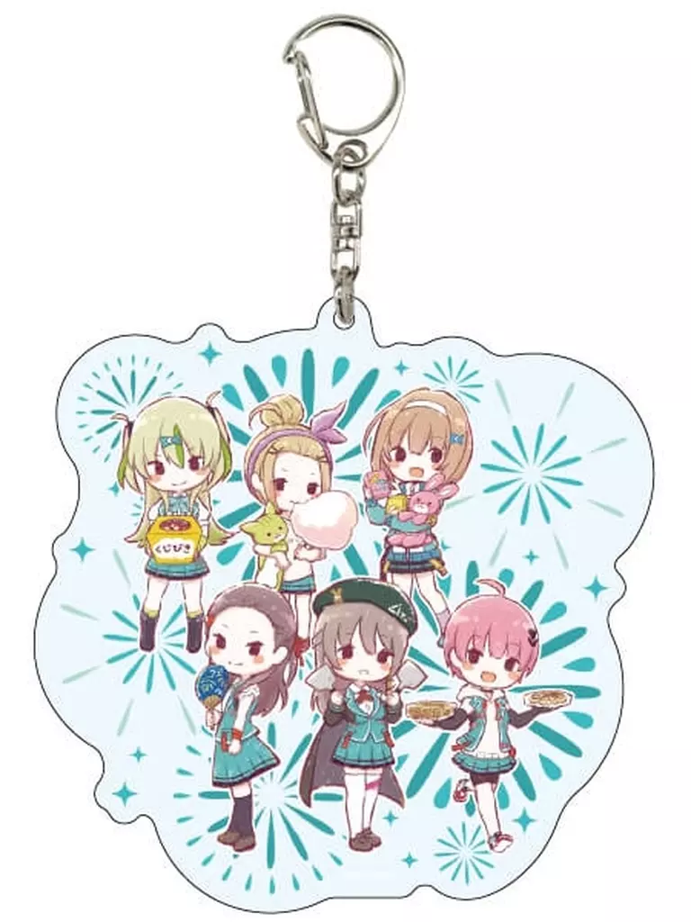 06.第31E部隊 夏祭りver.(グラフアートイラスト) デカアクリル 「ヘブンバーンズレッド」