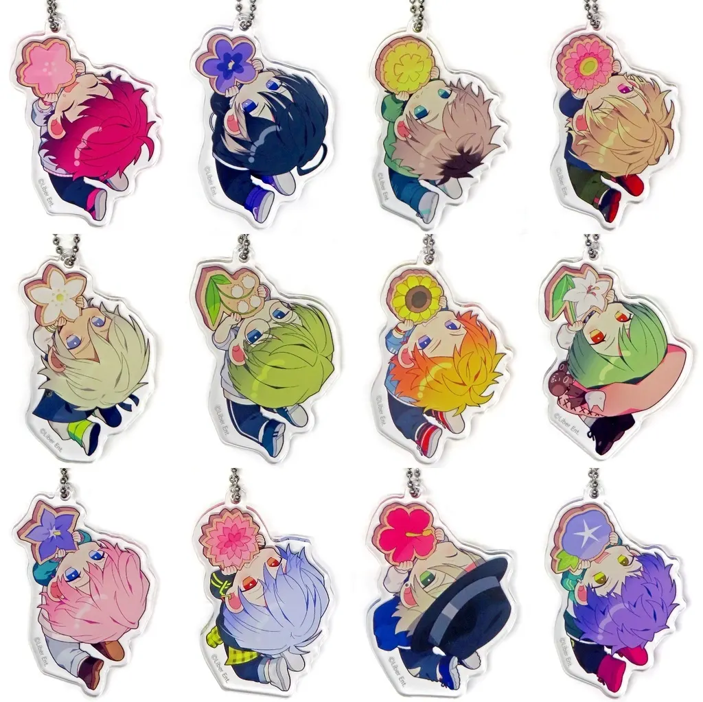 全12種セット 「A3!(エースリー) かぷりっこアクリルコレクション 春組＆夏組」