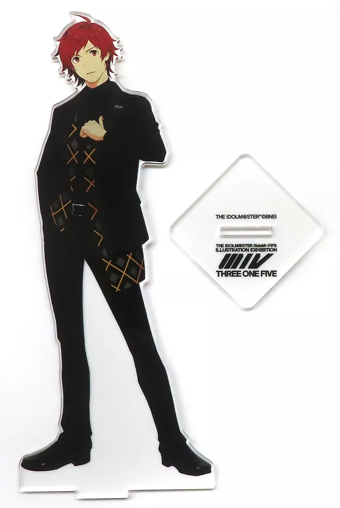 天道輝 アクリルスタンド -等身- 「アイドルマスター SideM×FiFS イラスト展 スリー・ワン・ファイヴ VOL.2」（本体不備（中））