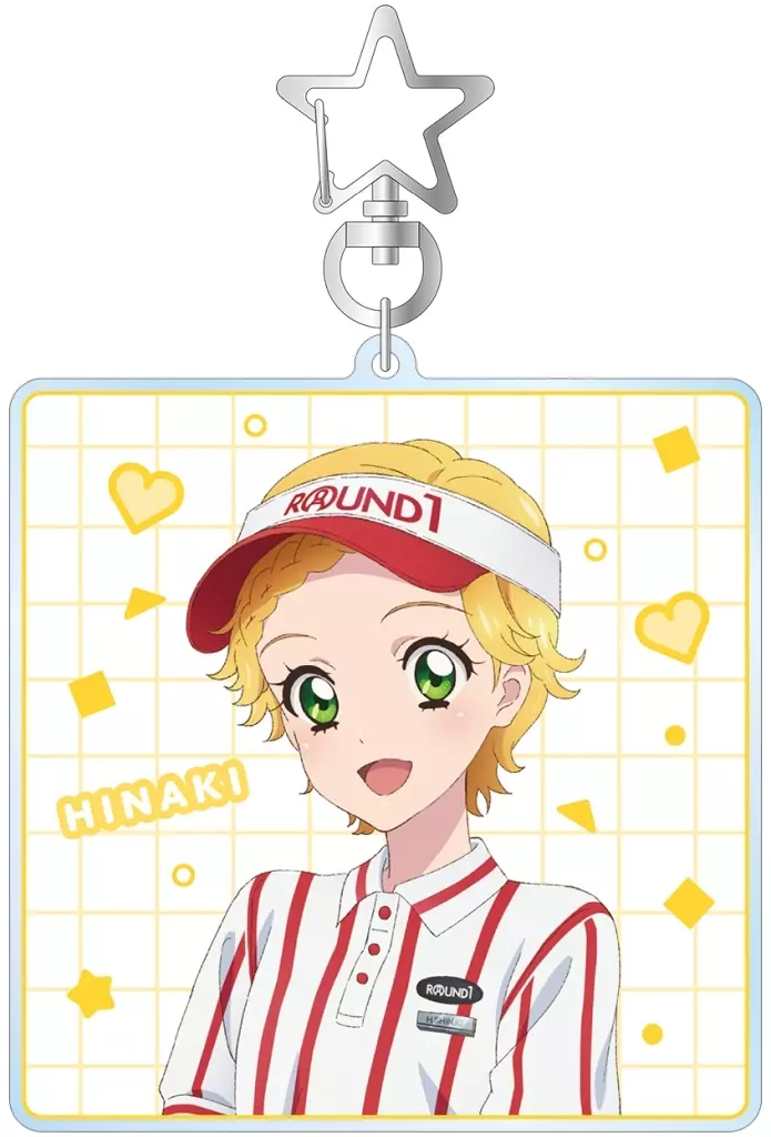 新条ひなき 描き下ろし ROUND1ver. BIGアクリル 「アイカツ! 10th STORY ～未来へのSTARWAY～」
