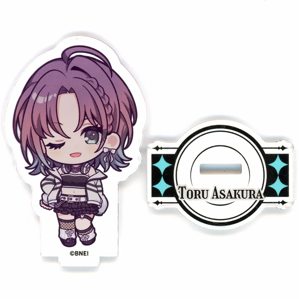 浅倉透 「アイドルマスター シャイニーカラーズ 櫻木真乃＆浅倉透 POP UP SHOP White Night Collection トレーディングミニキャラアクリルスタンド White Night Collection」