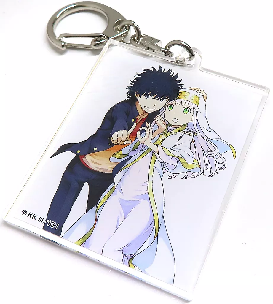 インデックス＆上条当麻 アクリル 「くじ引き堂 とある魔術の禁書目録 20周年記念オンラインくじ Vol.1」 C-4賞