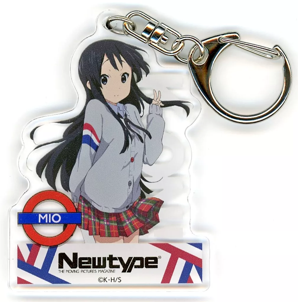 秋山澪 アクリル 「くじ引き堂 アニメ化15周年記念! けいおん!シリーズ×Newtype オンラインくじ」 C-2賞