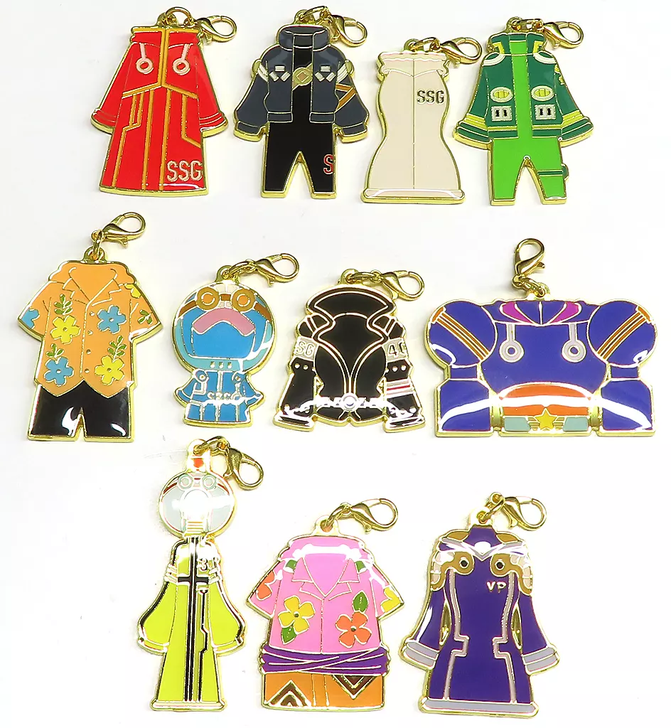 全11種セット 「ワンピース ONE PIECE EMOTION エッグヘッド コスチュームチャームコレクション」