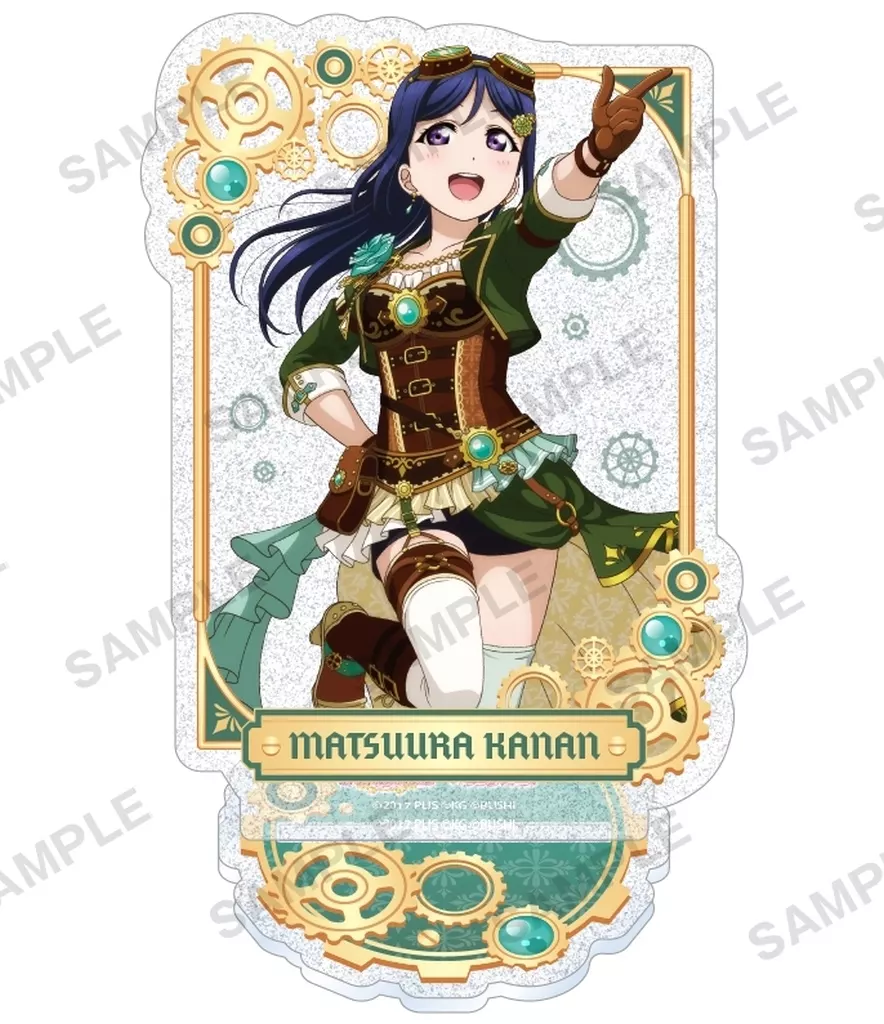 松浦果南 Aqours スチームパンクver. きらりんアクリルスタンド 「ラブライブ!スクールアイドルフェスティバル」_image