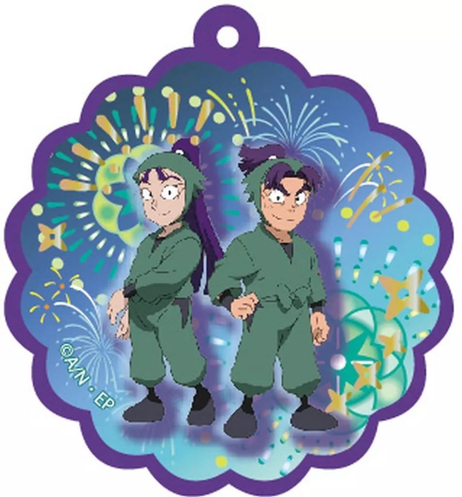 立花仙蔵＆潮江文次郎 「忍たま乱太郎 キラキラアクリルキーチェーン 花火ver.」