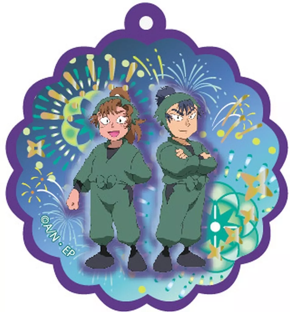 善法寺伊作＆食満留三郎 「忍たま乱太郎 キラキラアクリルキーチェーン 花火ver.」