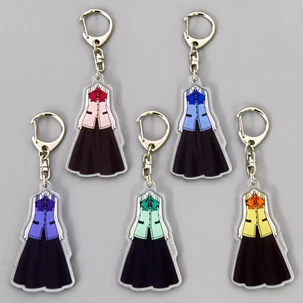 全5種セット 「ご注文はうさぎですか? BLOOM グッズフェア in ビックカメラグループ ランダム衣装アクリル」