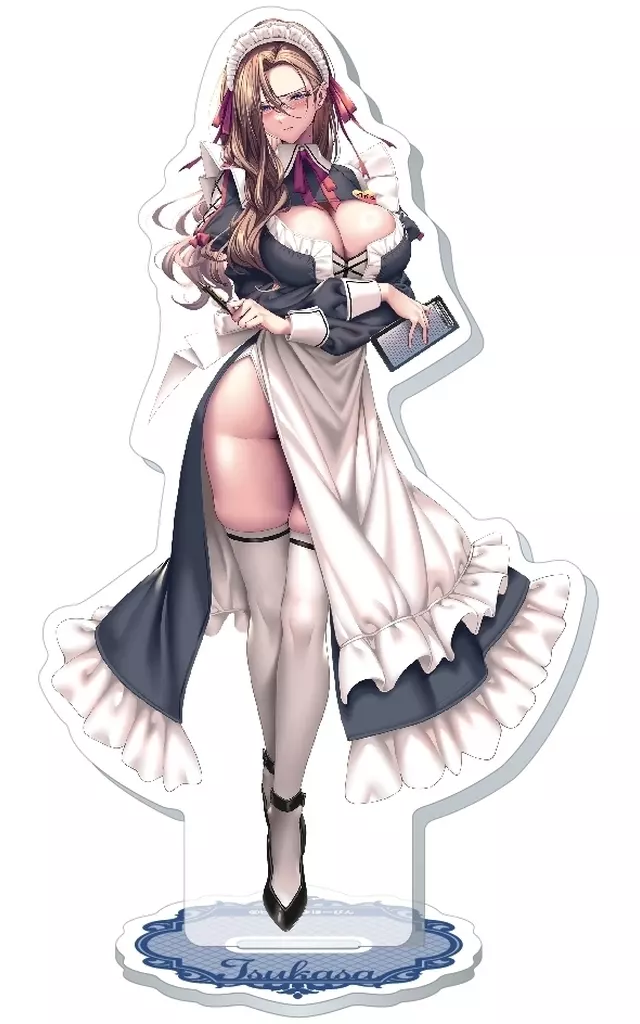 碓氷束彩 アクリルスタンド 「はにかみ彼女」_image