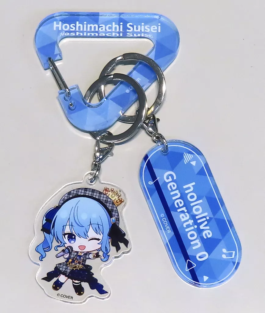 星街すいせい ホロmini ボーカルシリーズ ホロライブ0期生 カラビナチャーム 「バーチャルYouTuber ホロライブ」