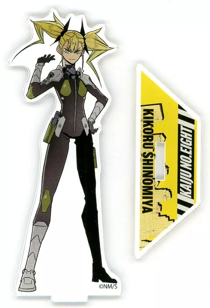 怪獣8号 四ノ宮キコル キラキラ缶バッジ チャイナver. ① グッズ