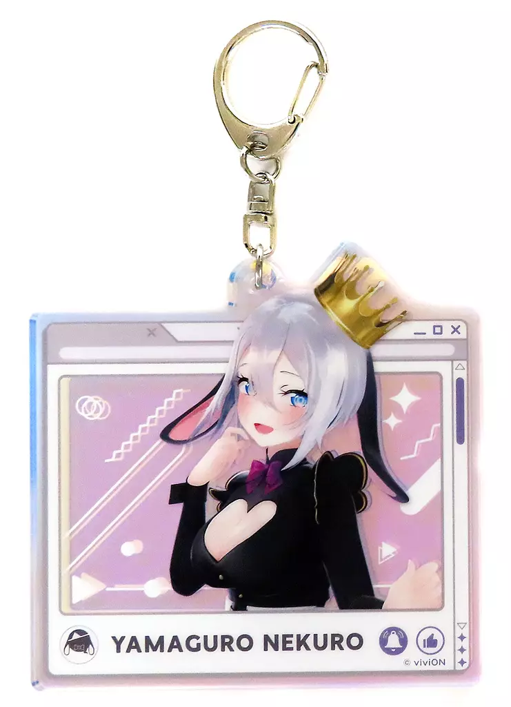 山黒音玄 オーロラアクリル 「バーチャルYouTuber あおぎり高校」