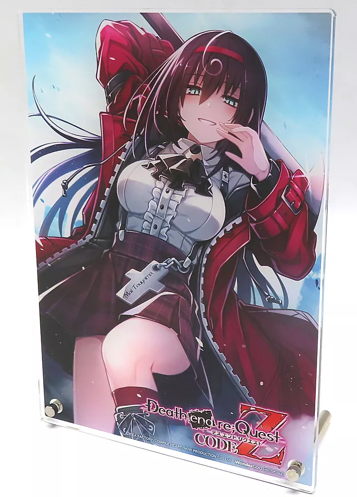 アクリルスタンド・アクリルパネル　[単品] 東山まい A5アクリルスタンド 「PS5/PS4/Switchソフト Death end re;Quest Code Z WonderGOO限定セット」 同梱特典