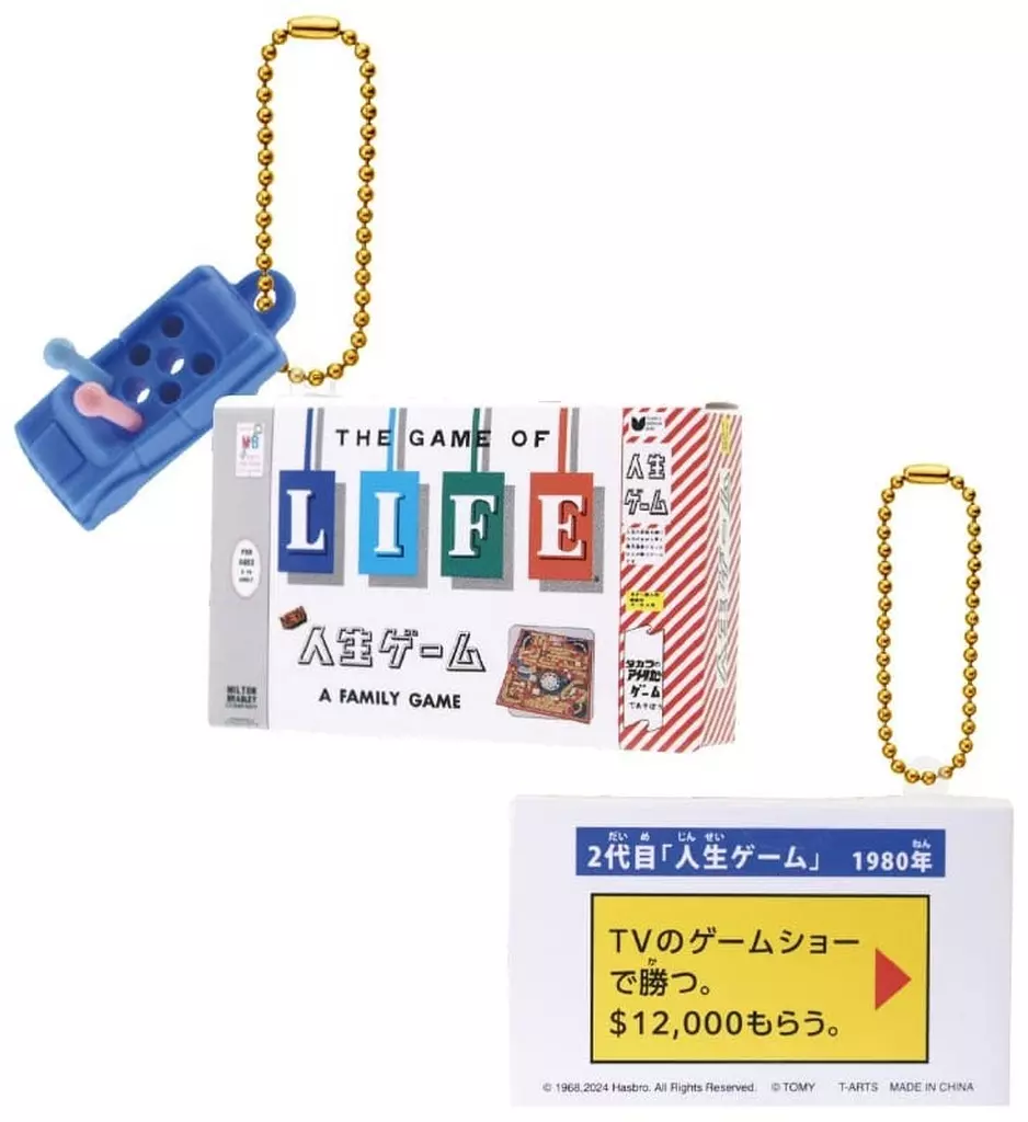 2代目人生ゲーム 「人生ゲーム 歴代ミニチュアパッケージコレクション」