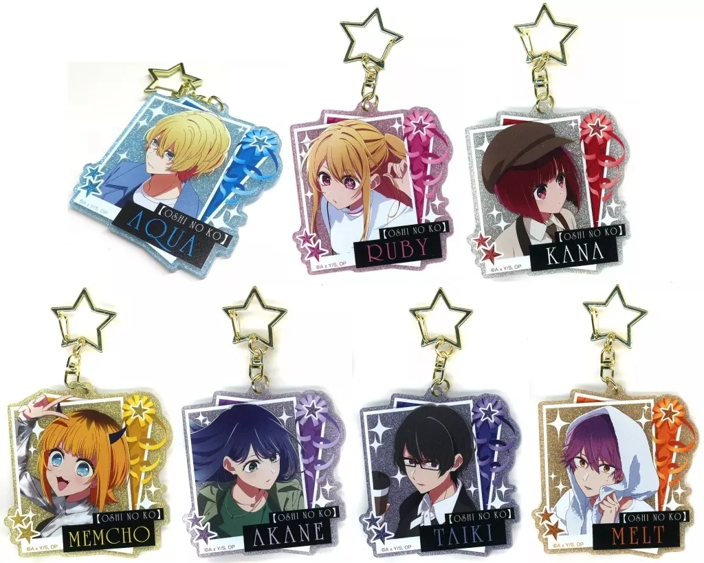 全7種セット 「【推しの子】展 輝きと影 トレーディングラメアクリル」