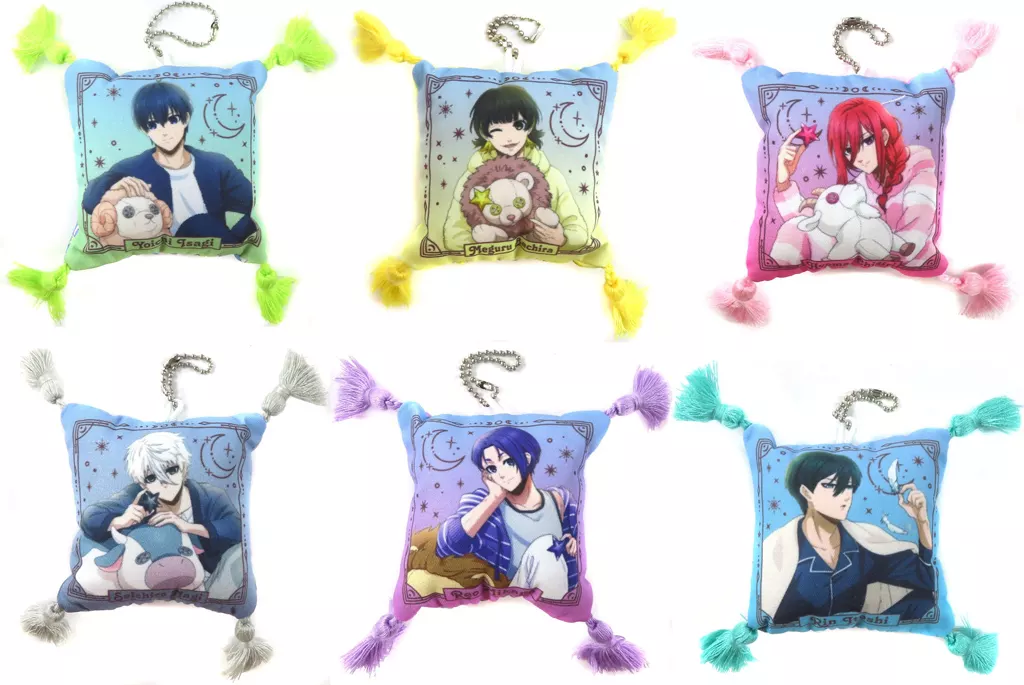 全6種セット 「ブルーロック 星座ピローチャームコレクション」