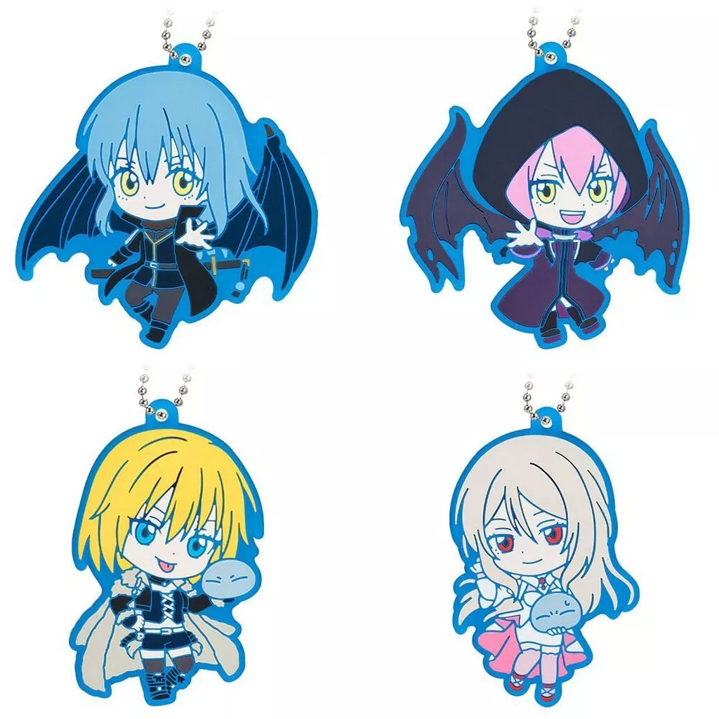 全4種セット ラバーマスコット 「ガシャポンくじ 転生したらスライムだった件 あそーと3」 B賞