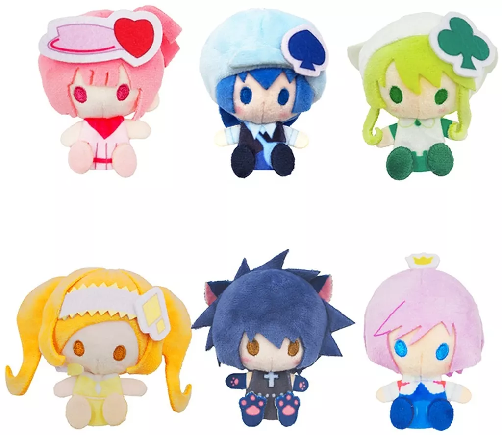 全6種セット 「しゅごキャラ! プラッシュマスコット」