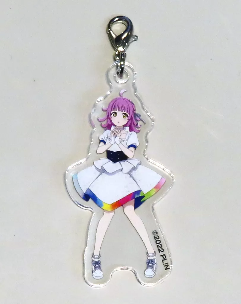 天王寺璃奈 アクリルチャーム(虹ヶ咲) 「ラブライブ!シリーズ Official Store School idol theater」 ミニゲーム スクールアイドルパレット B賞