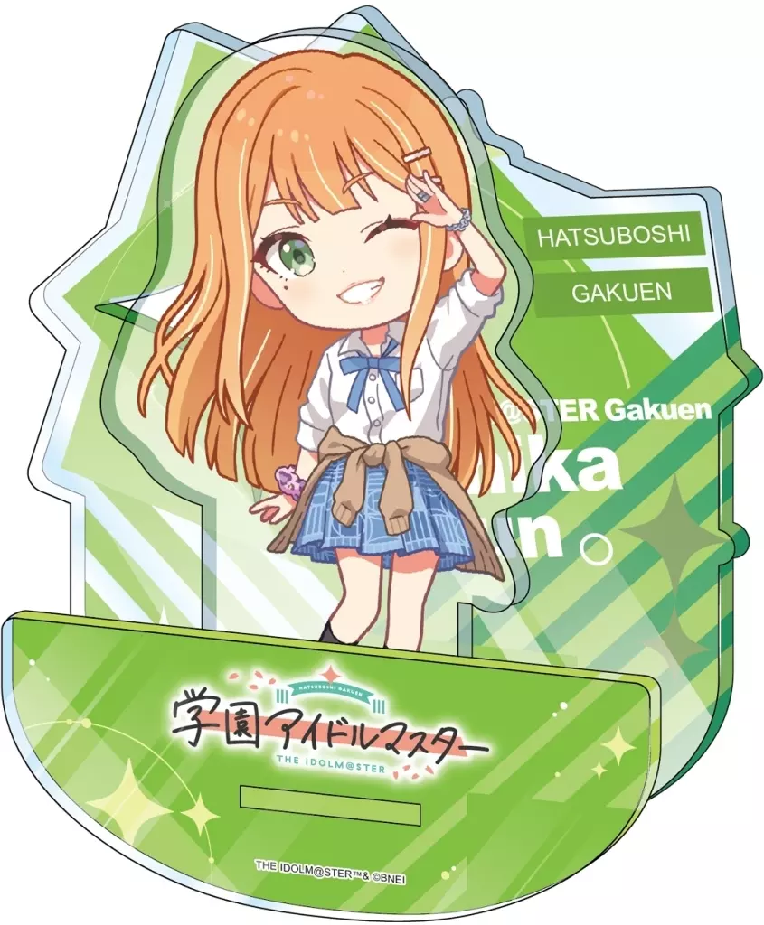 紫雲清夏 Ver. 揺れているアクリル ちびキャラ 「学園アイドルマスター」