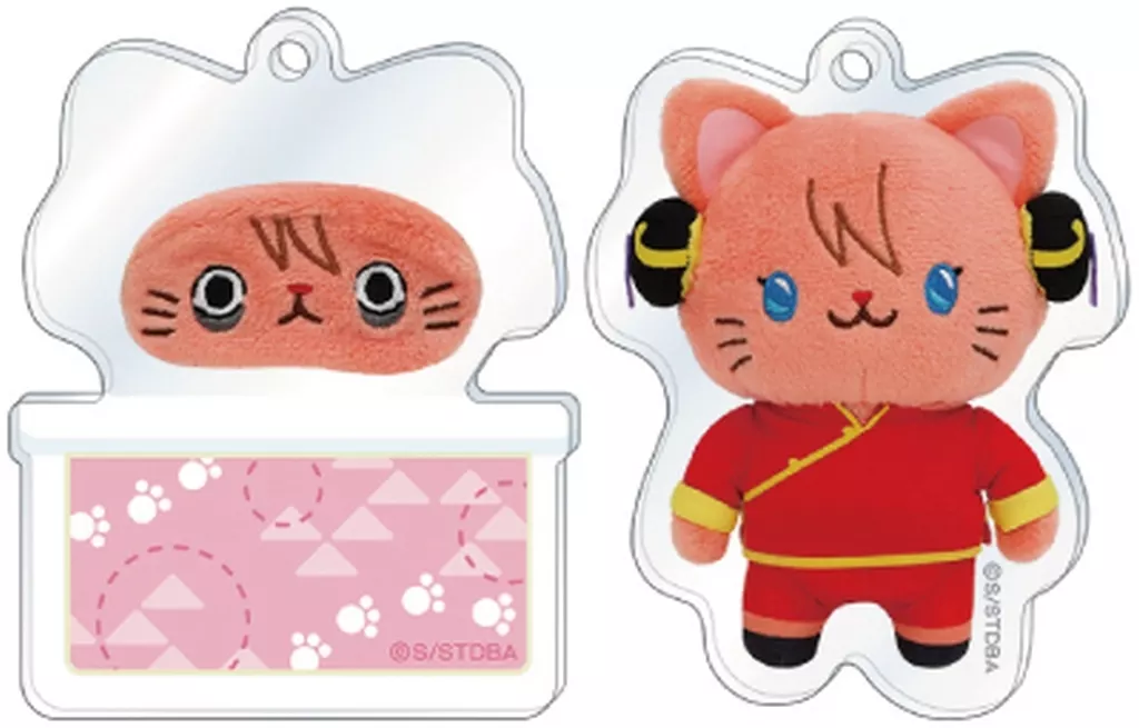 神楽 「銀魂 withCAT photograph Ver. おやすみスライドアクリルコレクション」