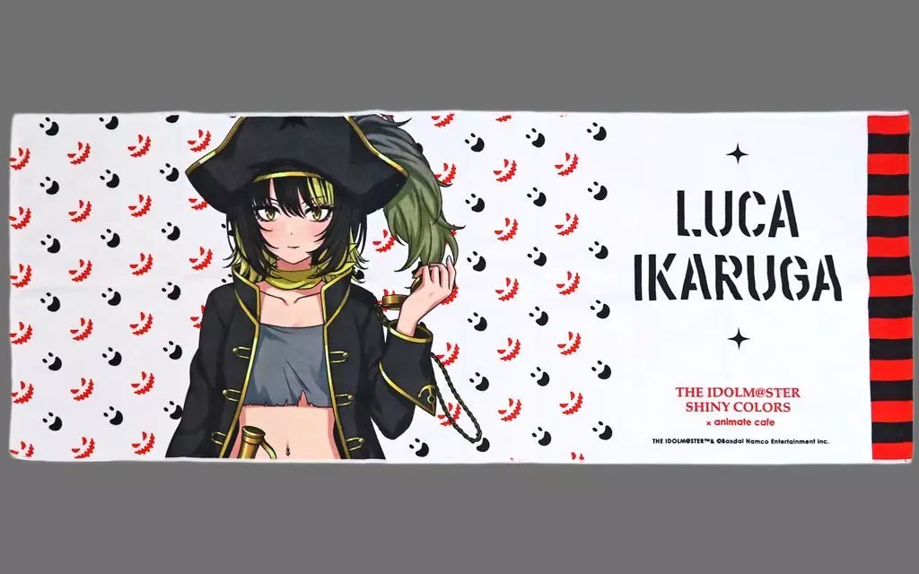 斑鳩ルカ ビジュアルバスタオル 「アイドルマスター シャイニーカラーズ×animatecafe」